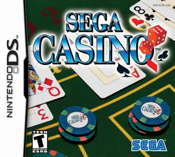 Sega Casino (USA) (En,Fr,De,Es,It) box cover front